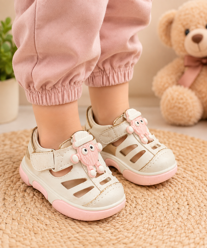 صندل تابستانه بچه گانه عروسکی